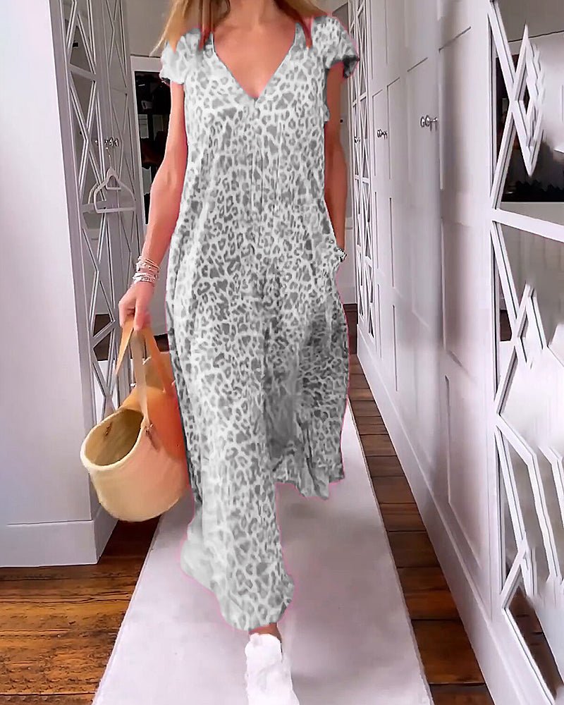 Eleanor | V-Neck Maxi Dress