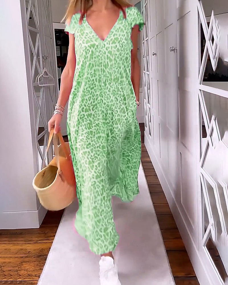 Eleanor | V-Neck Maxi Dress