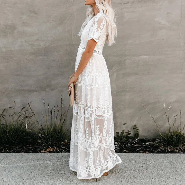 Sandy™ - Maxi Lace Hawaii Dress