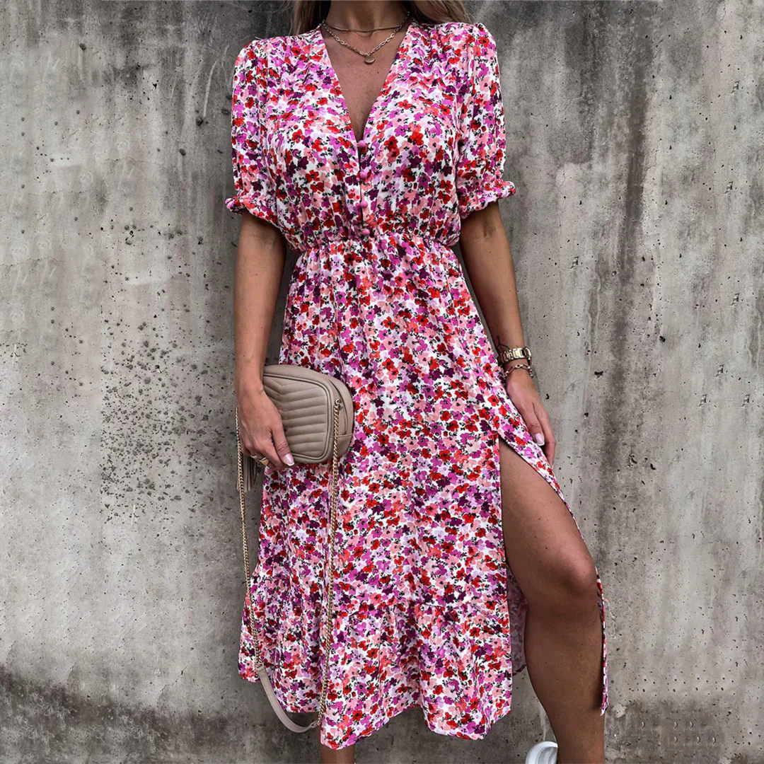 Noara - Floral Casual Dress