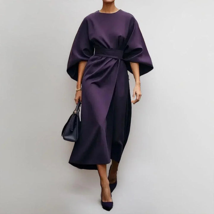 Dessa - Minimalist Belted Luxe Dress