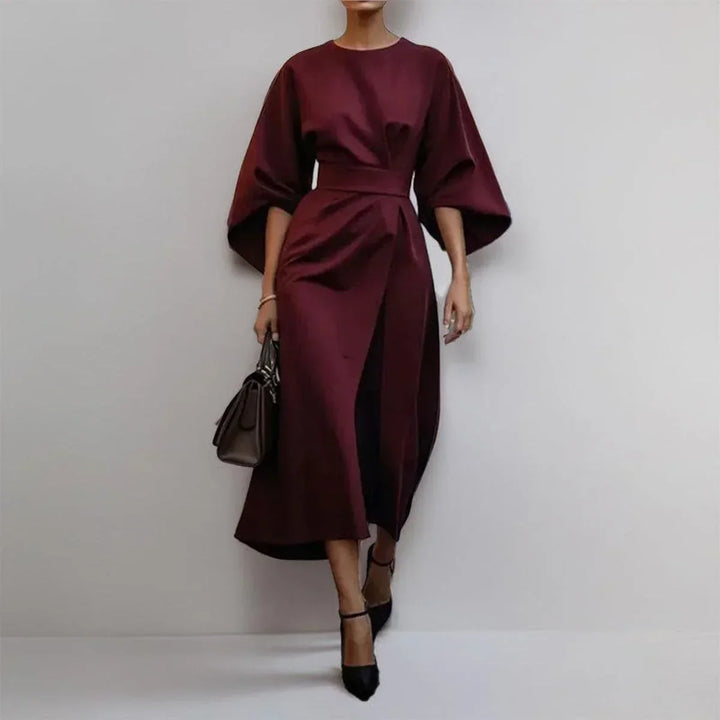 Dessa - Minimalist Belted Luxe Dress