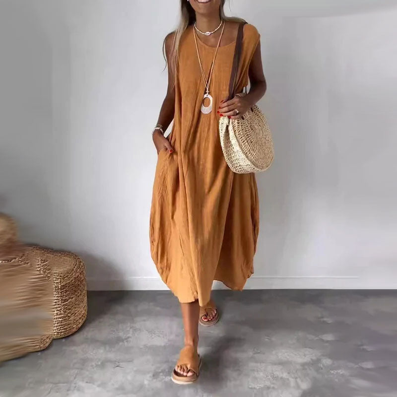 Suzanna - Relaxed Sleeveless Dress