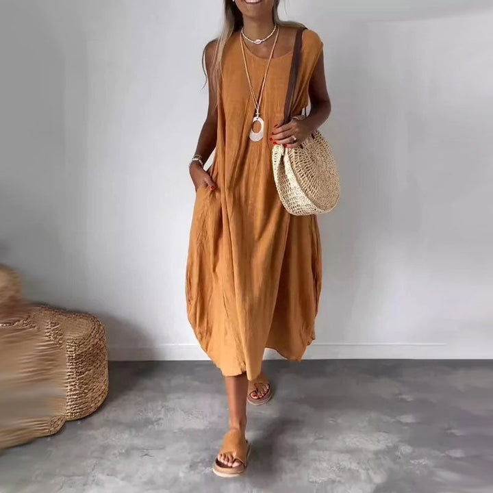 Suzanna - Relaxed Sleeveless Dress