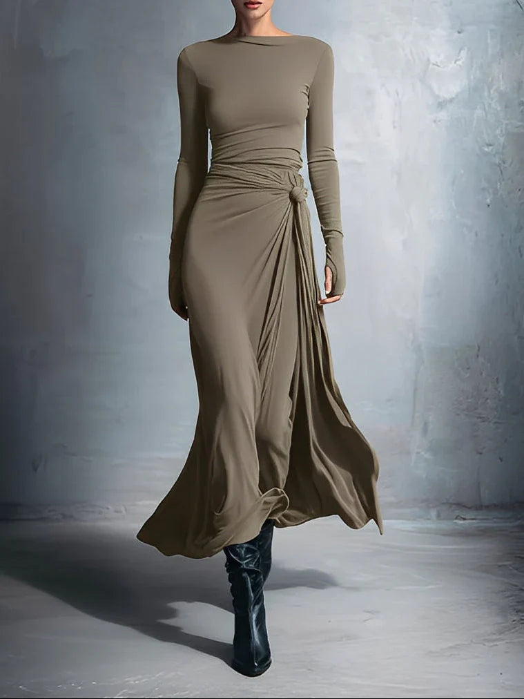 Giselle | Maxi dress with side knot