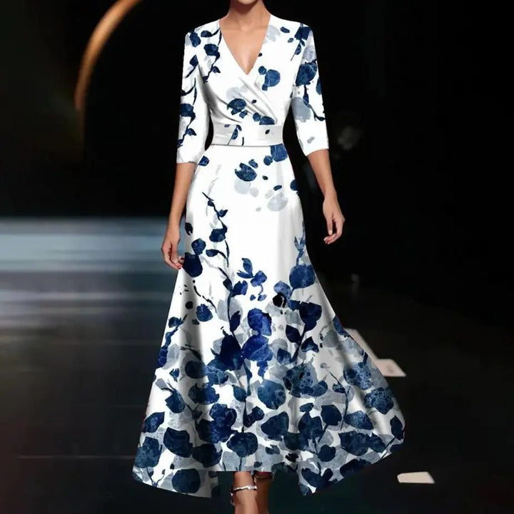 Layla™ | Chic Dress with Floral Print