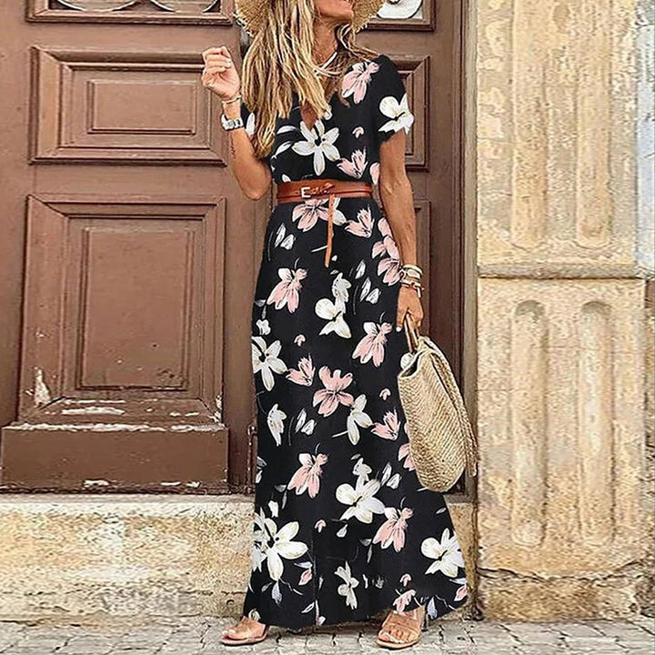 Malia™ - Maxi Hawaii Dress - Belt included