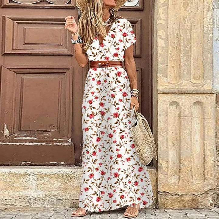 Malia™ - Maxi Hawaii Dress - Belt included
